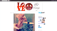 Desktop Screenshot of lovepeaceandvintage.blogspot.com