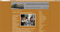 Desktop Screenshot of comunidadesfrancisco.blogspot.com