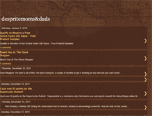 Tablet Screenshot of despritemomsdad.blogspot.com