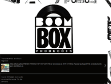 Tablet Screenshot of boomboxproducoes.blogspot.com