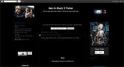 Desktop Screenshot of men-in-black-3-movie-trailer.blogspot.com