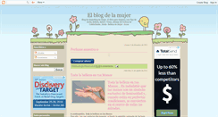Desktop Screenshot of elblogdelamujer.blogspot.com
