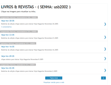 Tablet Screenshot of livroserevistas.blogspot.com