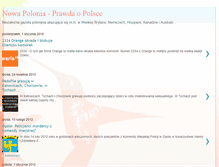 Tablet Screenshot of nowa-polonia.blogspot.com