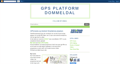 Desktop Screenshot of dommeldalgpsplatform.blogspot.com