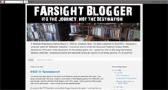 Desktop Screenshot of farsightblogger.blogspot.com