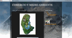 Desktop Screenshot of comercioymedioambiente.blogspot.com