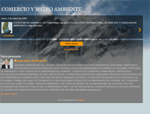 Tablet Screenshot of comercioymedioambiente.blogspot.com