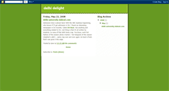 Desktop Screenshot of delhidelight.blogspot.com
