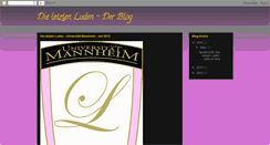 Desktop Screenshot of letzteluden.blogspot.com