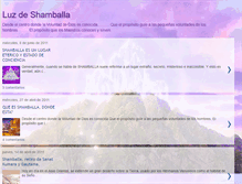 Tablet Screenshot of luzdeshamballa.blogspot.com