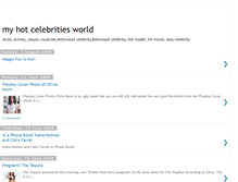 Tablet Screenshot of mycelebritiesworld.blogspot.com