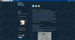 Desktop Screenshot of berylsmusings.blogspot.com