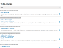 Tablet Screenshot of misticavida.blogspot.com