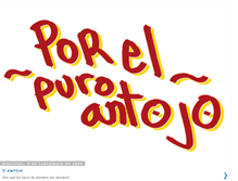 Tablet Screenshot of porelpuroantojo.blogspot.com