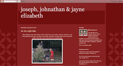 Desktop Screenshot of johnathanandjoseph.blogspot.com