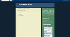 Desktop Screenshot of laburritaenelmundo.blogspot.com