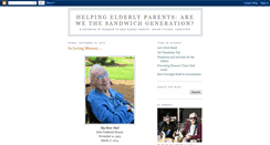 Desktop Screenshot of elderlyparentshelp.blogspot.com