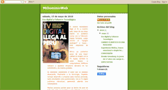 Desktop Screenshot of midominioweb.blogspot.com