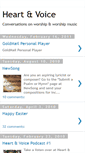 Mobile Screenshot of heartandvoice.blogspot.com