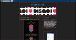 Desktop Screenshot of disqodisco.blogspot.com