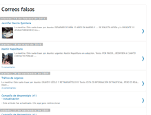 Tablet Screenshot of correosfalsos-lista.blogspot.com