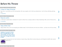 Tablet Screenshot of beforethrone.blogspot.com