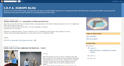 Desktop Screenshot of idpaeurope.blogspot.com