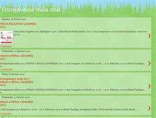 Tablet Screenshot of entrepreneurindia2011.blogspot.com