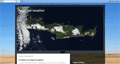 Desktop Screenshot of heraklionweather.blogspot.com