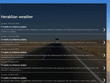 Tablet Screenshot of heraklionweather.blogspot.com