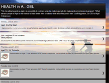 Tablet Screenshot of healthinagel.blogspot.com
