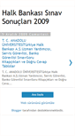 Mobile Screenshot of halkbankasisinavsonuclari.blogspot.com
