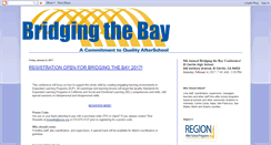 Desktop Screenshot of bridgingthebay.blogspot.com