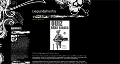 Desktop Screenshot of begundalmilitia88.blogspot.com