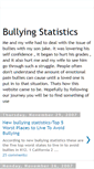Mobile Screenshot of bullyingstatistics.blogspot.com