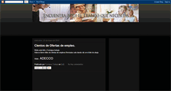 Desktop Screenshot of consigue-trabajo.blogspot.com