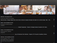 Tablet Screenshot of consigue-trabajo.blogspot.com