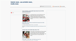 Desktop Screenshot of islamiccnews.blogspot.com