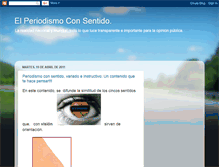 Tablet Screenshot of elperiodismoconsentido.blogspot.com