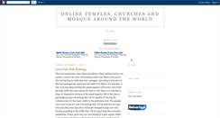 Desktop Screenshot of onlinetemples.blogspot.com