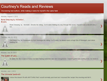 Tablet Screenshot of courtneyconantreading.blogspot.com