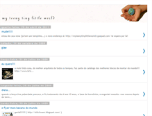 Tablet Screenshot of myteenytinylittleworld.blogspot.com