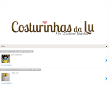 Tablet Screenshot of costurinhasdalu.blogspot.com