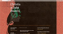 Desktop Screenshot of christiandebtbusters.blogspot.com