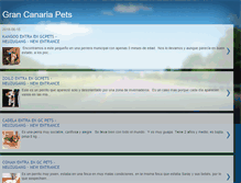 Tablet Screenshot of grancanariapets.blogspot.com