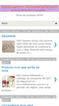 Mobile Screenshot of dicasprodutosavon.blogspot.com