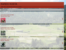 Tablet Screenshot of landartkosta.blogspot.com