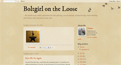 Desktop Screenshot of boltgirl.blogspot.com