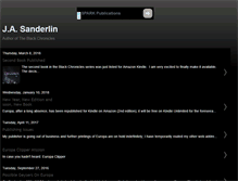 Tablet Screenshot of blackchronicles-europa.blogspot.com